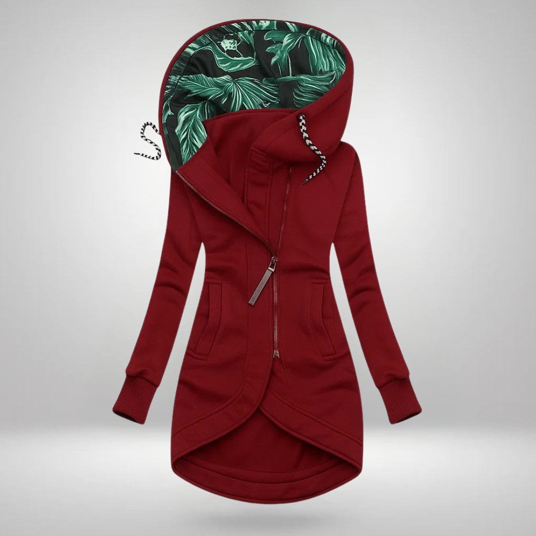 Harlow | Long Hooded Quilted Coat