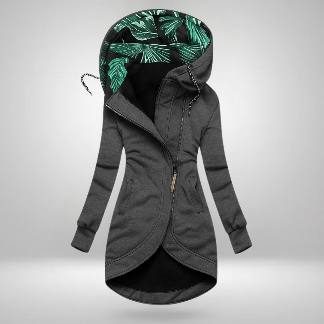 Harlow | Long Hooded Quilted Coat