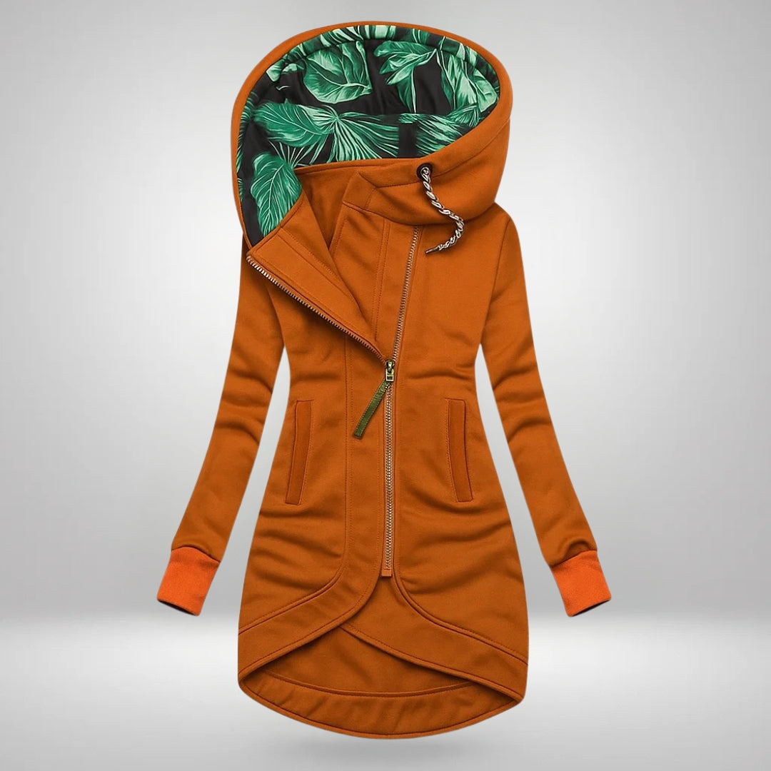 Harlow | Long Hooded Quilted Coat