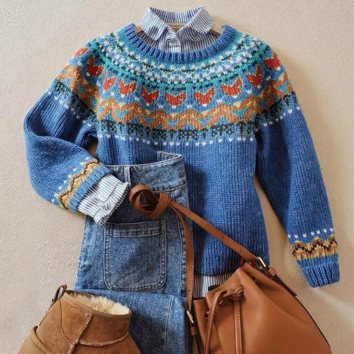 Noëlle | Nordic Jacquard Sweater