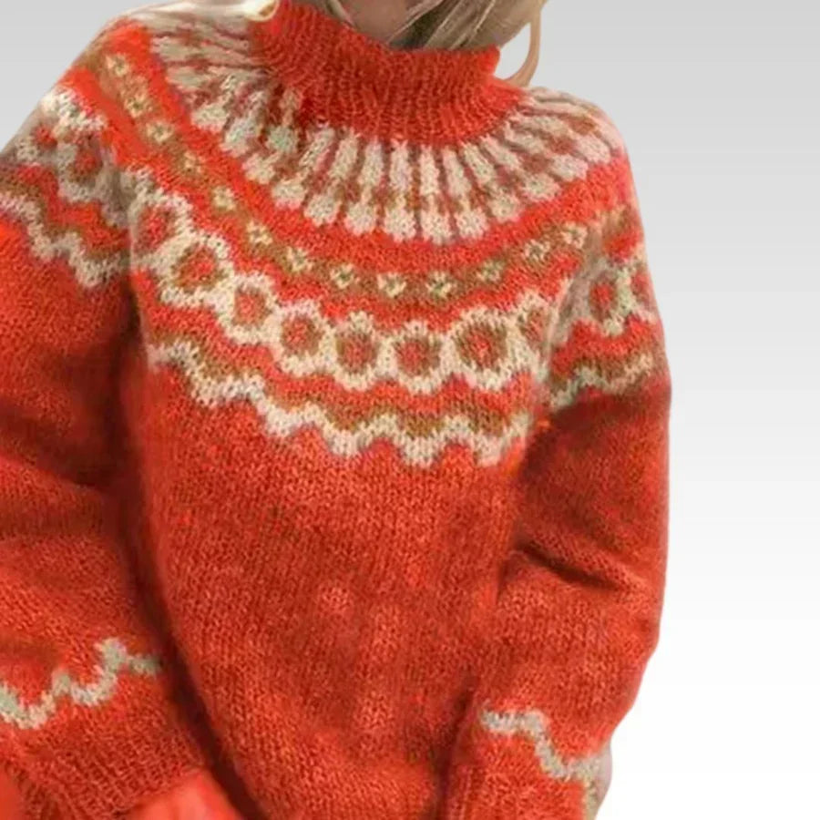 Olivia | Cozy Turtleneck Knitted Sweater