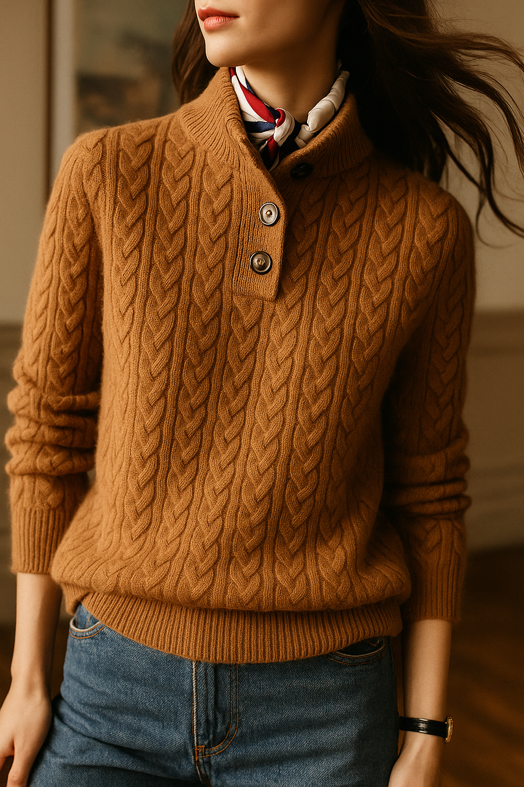 Arden | Button-Up Sweater