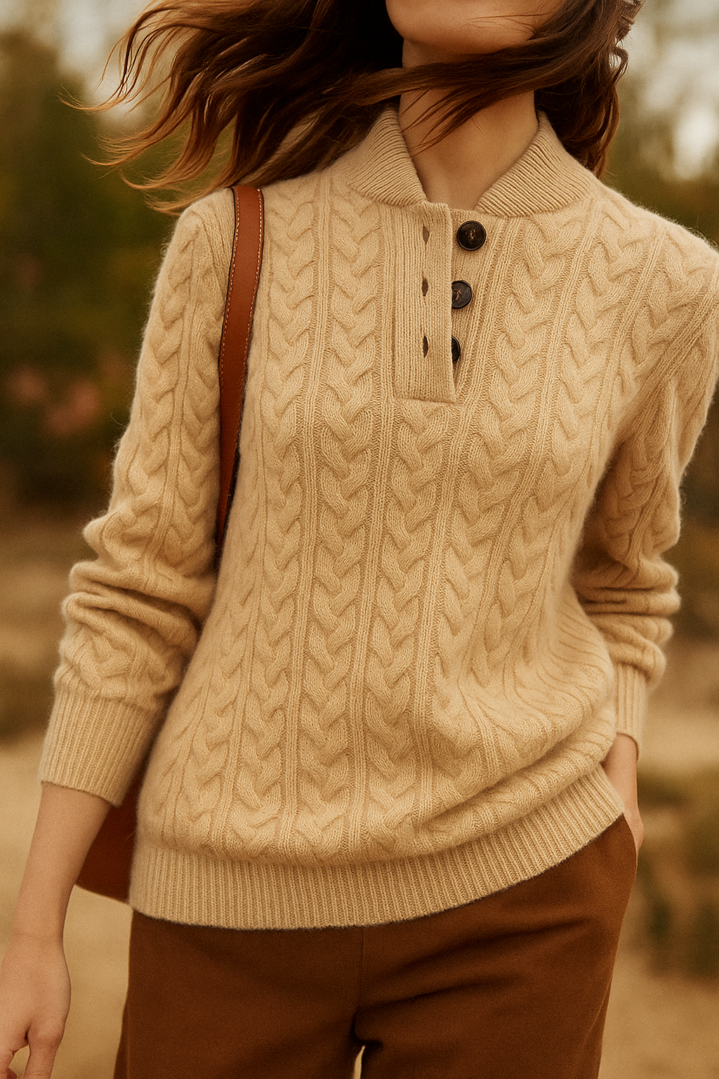 Arden | Button-Up Sweater