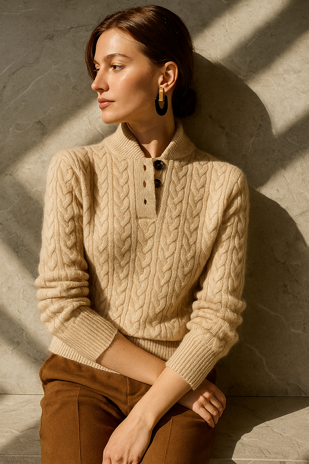 Arden | Button-Up Sweater