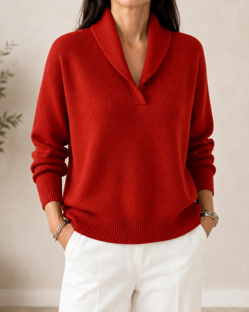 Lara | Soft V-Neck Jumper
