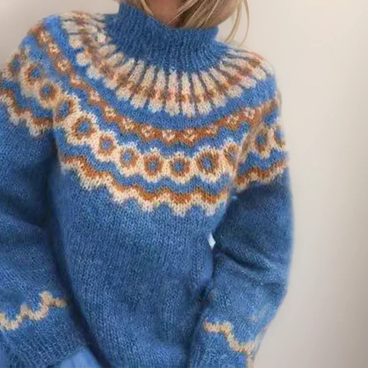 Olivia | Cozy Turtleneck Knitted Sweater