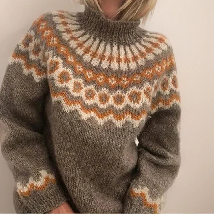 Olivia | Cozy Turtleneck Knitted Sweater
