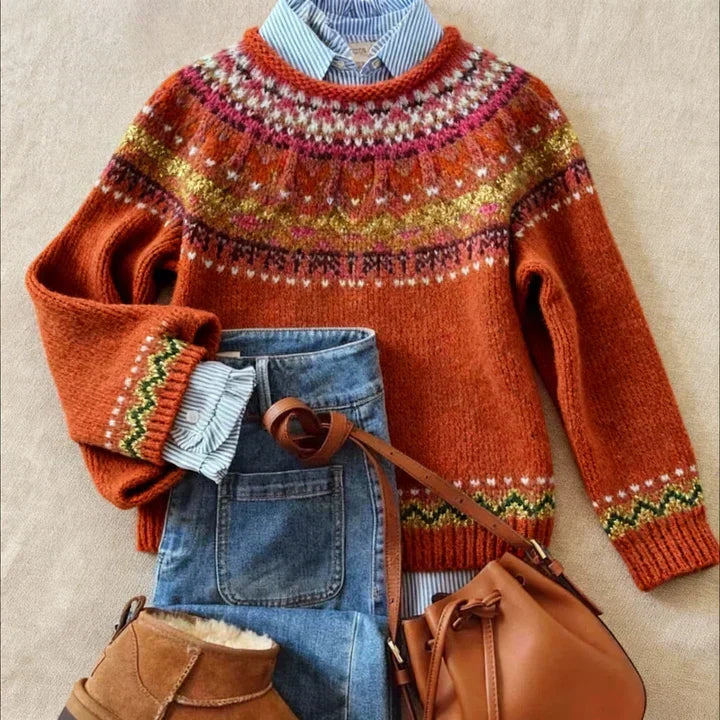 Noëlle | Nordic Jacquard Sweater