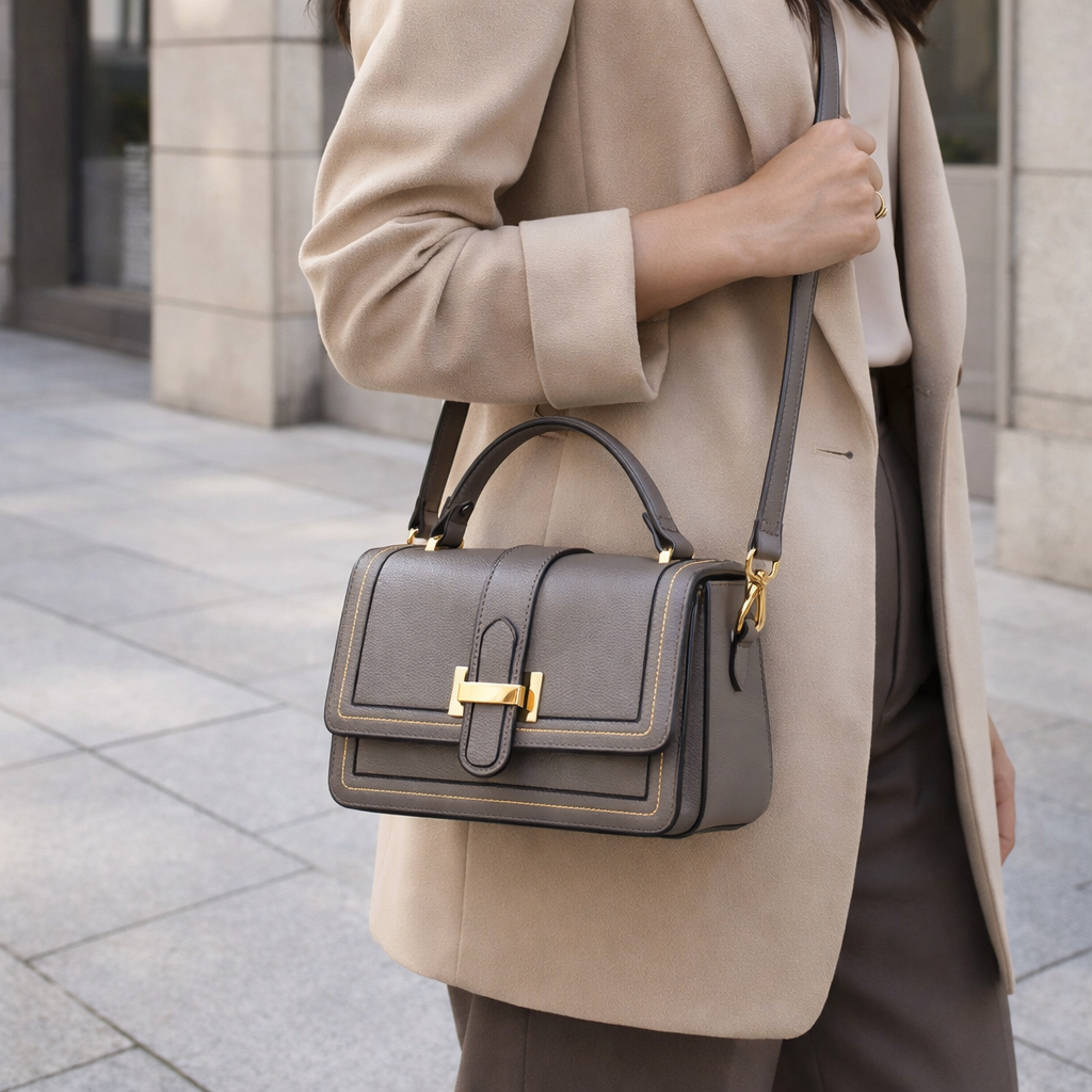 Luna | Structured Shoulder Bag