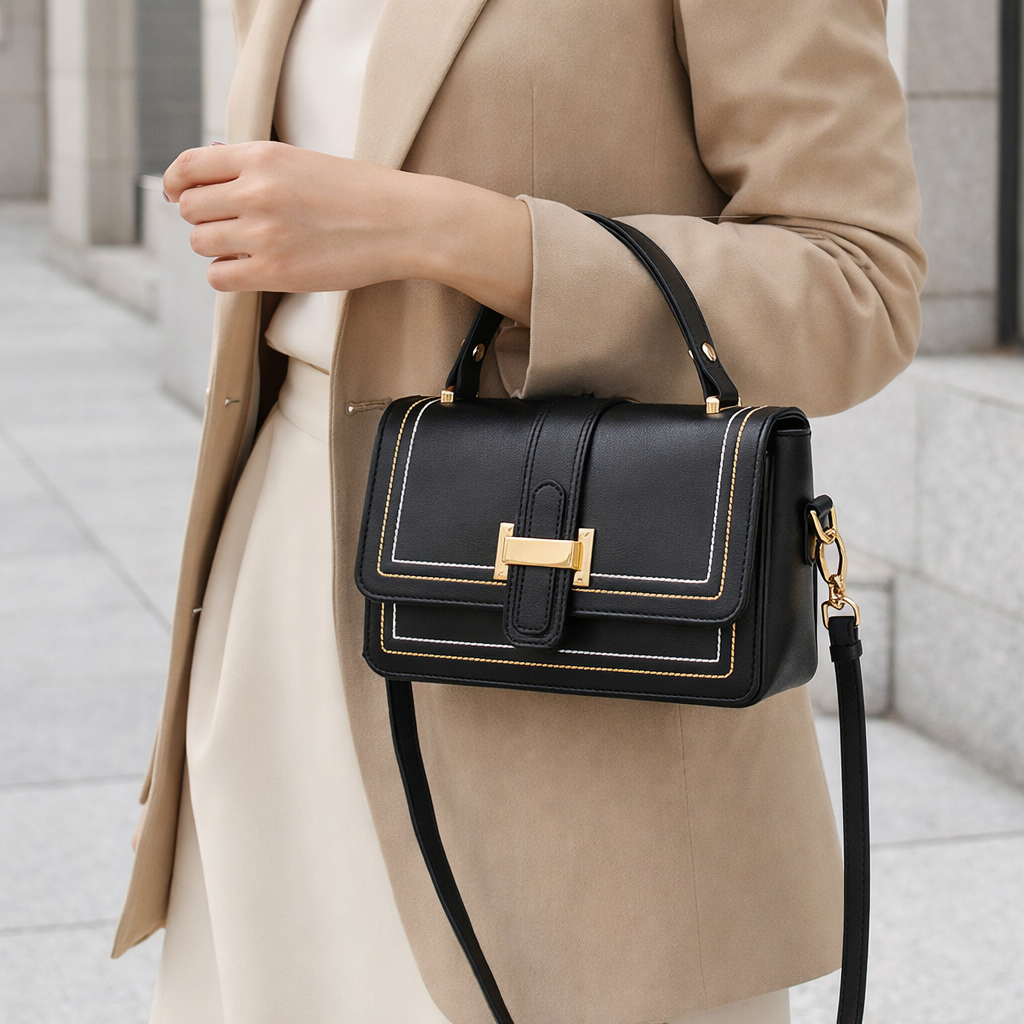 Luna | Structured Shoulder Bag