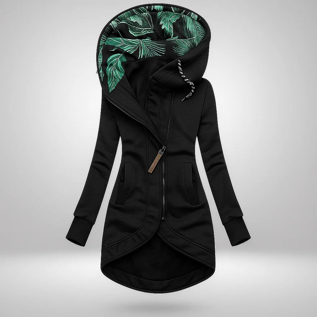 Harlow | Long Hooded Quilted Coat