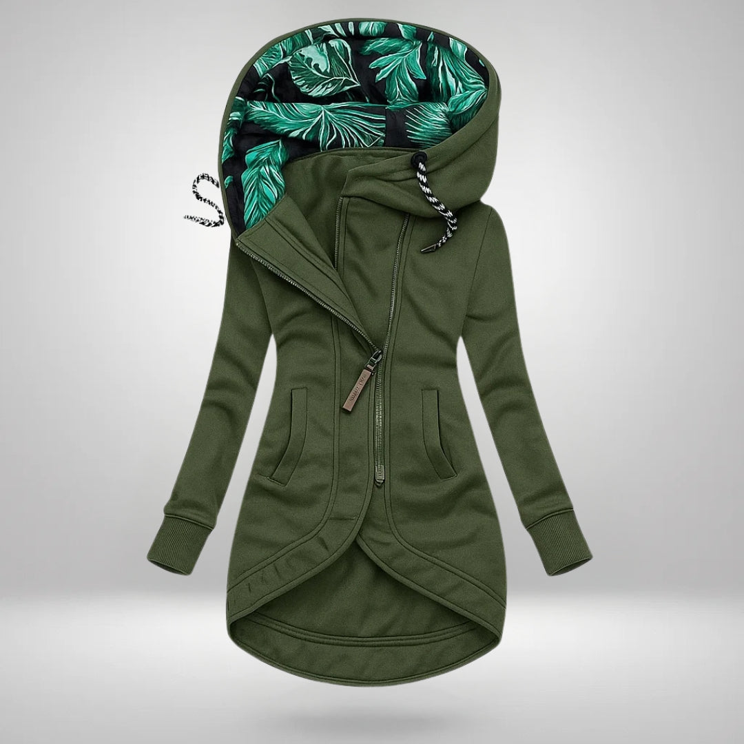 Harlow | Long Hooded Quilted Coat