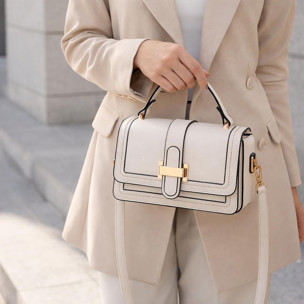 Luna | Structured Shoulder Bag
