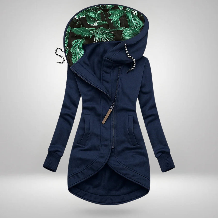 Women’s Long Hooded Quilted Coat