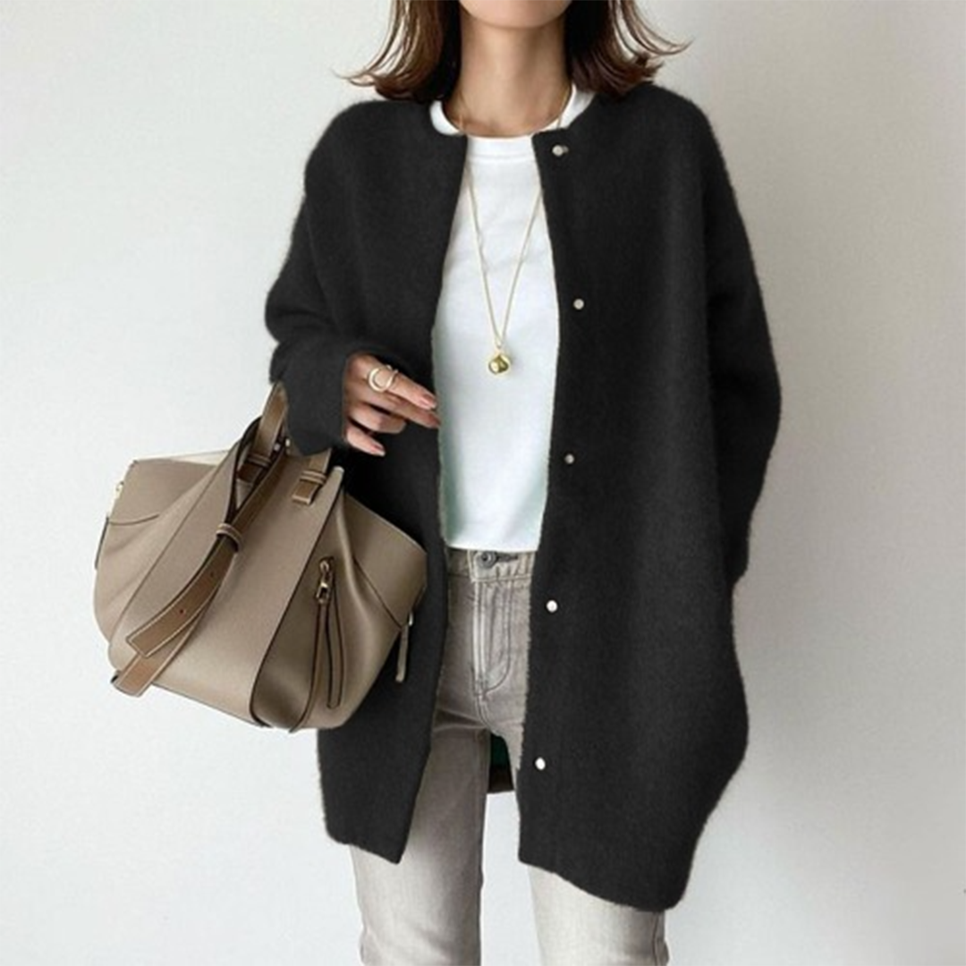 Liliane | Soft Cashmere Cardigan