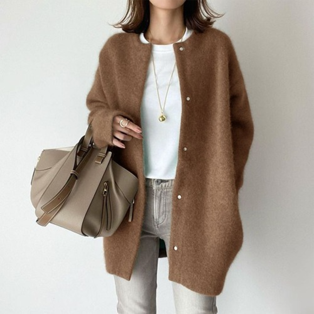 Liliane | Soft Cashmere Cardigan
