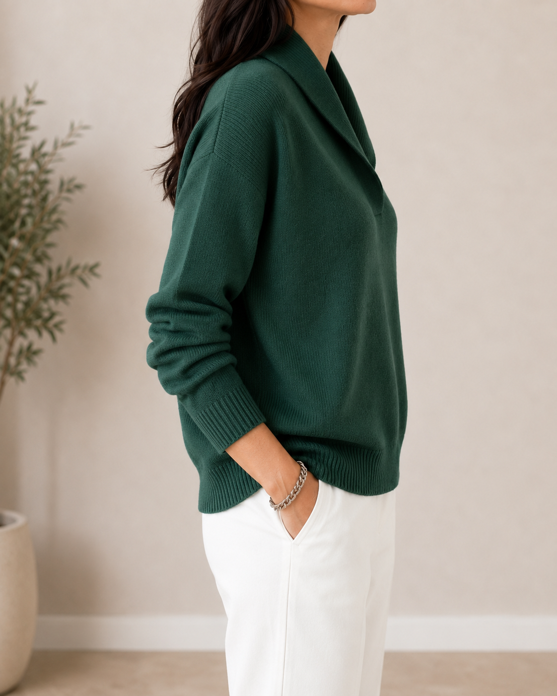 Lara | Soft V-Neck Jumper