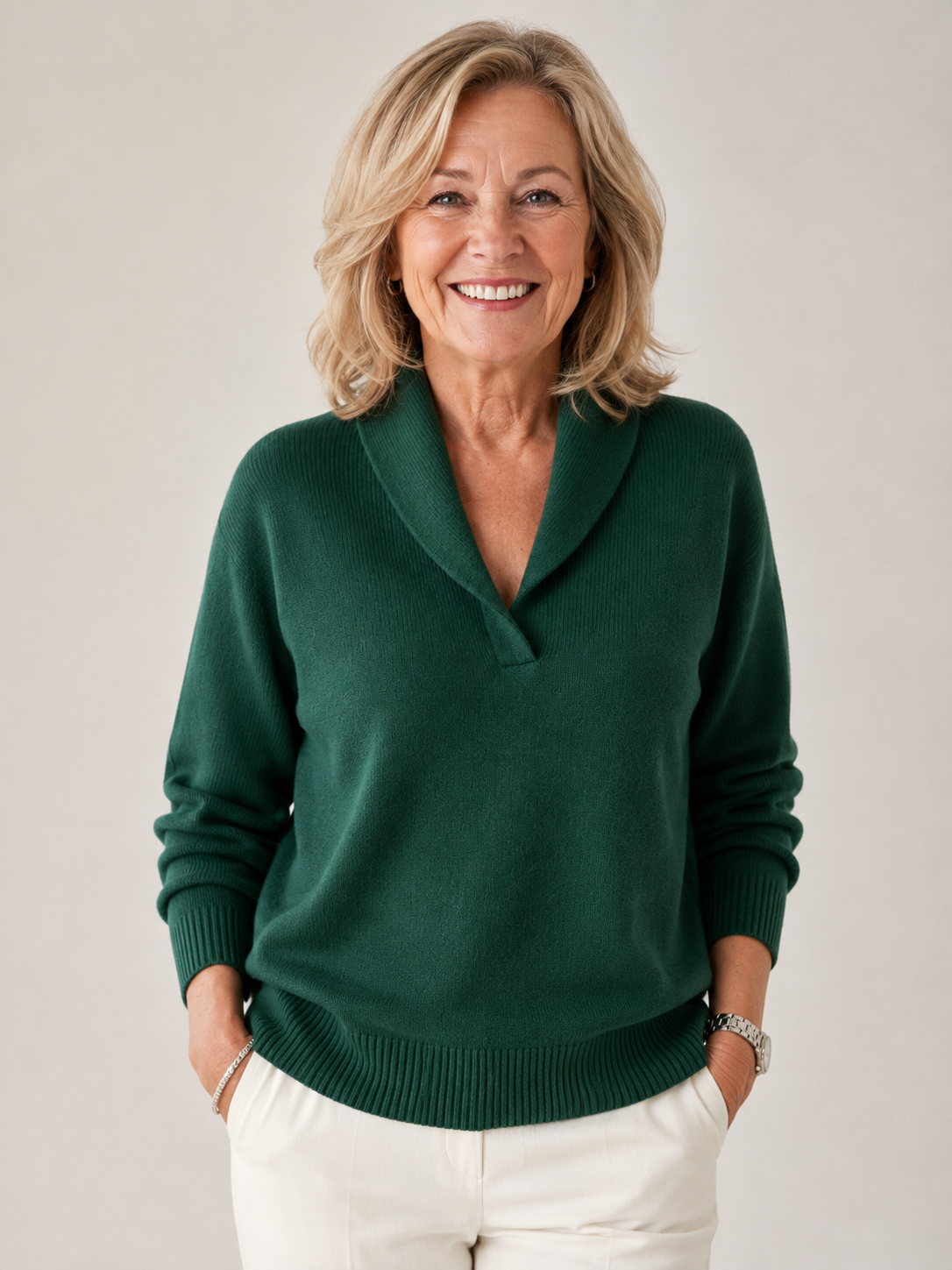 Lara | Soft V-Neck Jumper