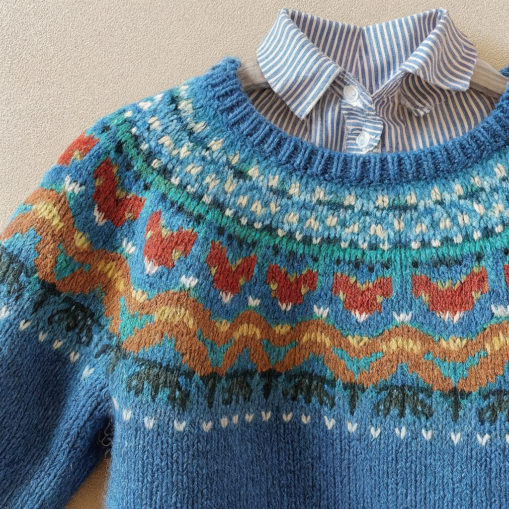Noëlle | Nordic Jacquard Sweater