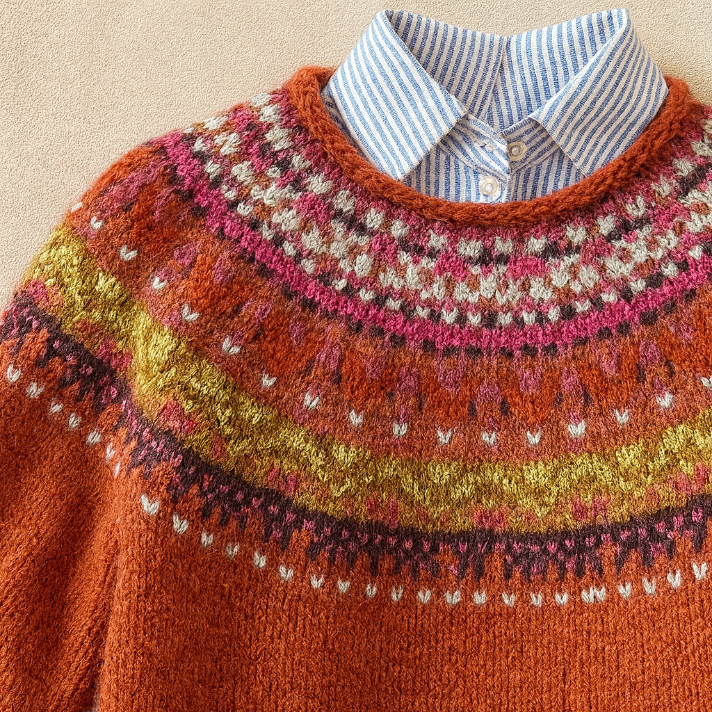 Noëlle | Nordic Jacquard Sweater