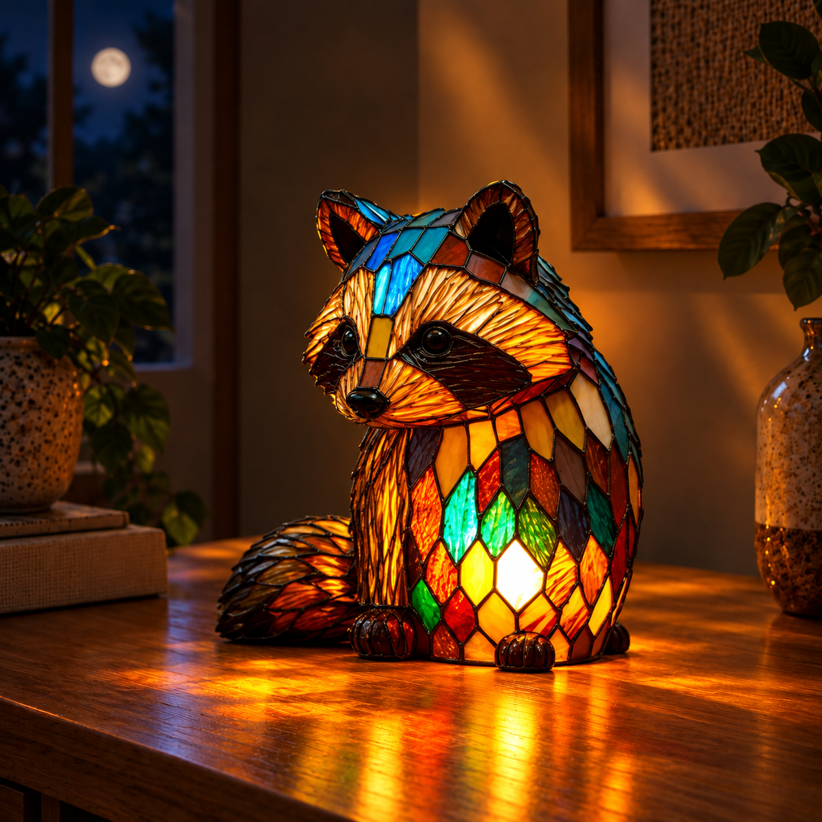 Jackie – Enchanted Raccoon Night Light