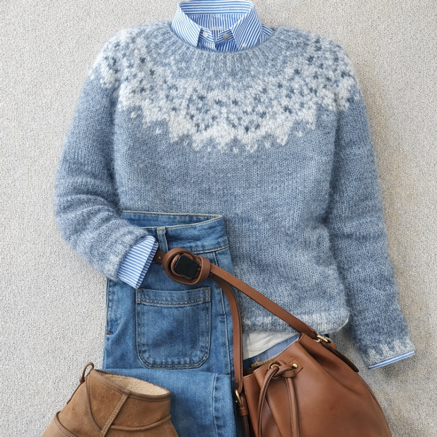 Noëlle | Nordic Jacquard Sweater