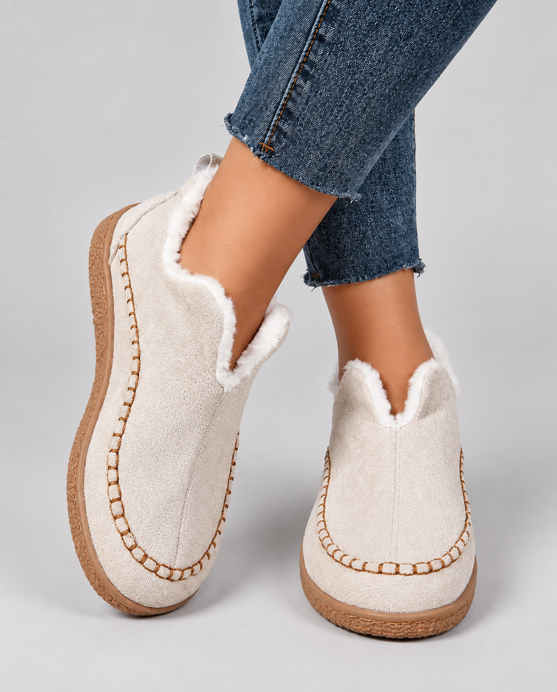 Sophie | Cosy Lined Slip-On Shoes