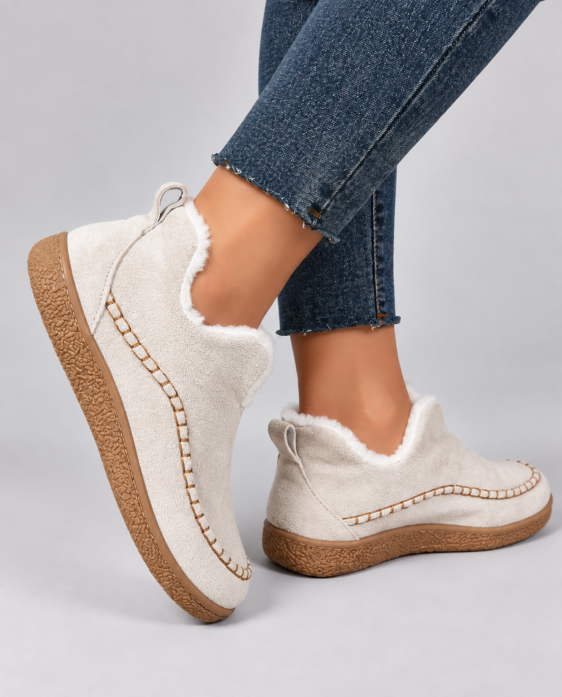 Sophie | Cosy Lined Slip-On Shoes