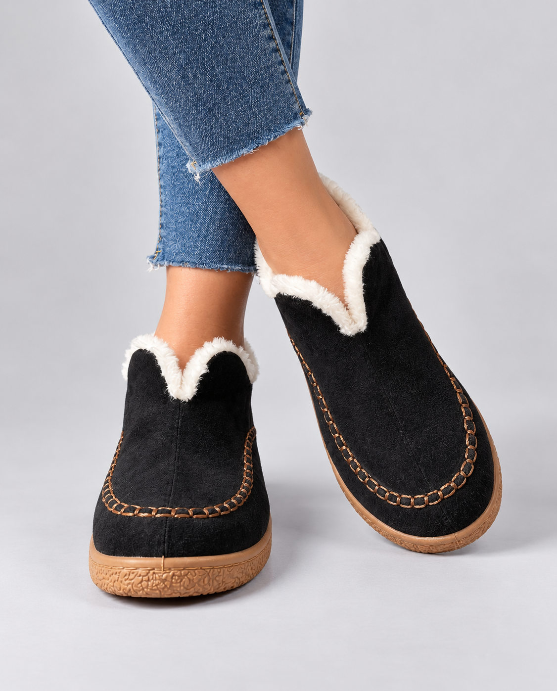 Sophie | Cosy Lined Slip-On Shoes
