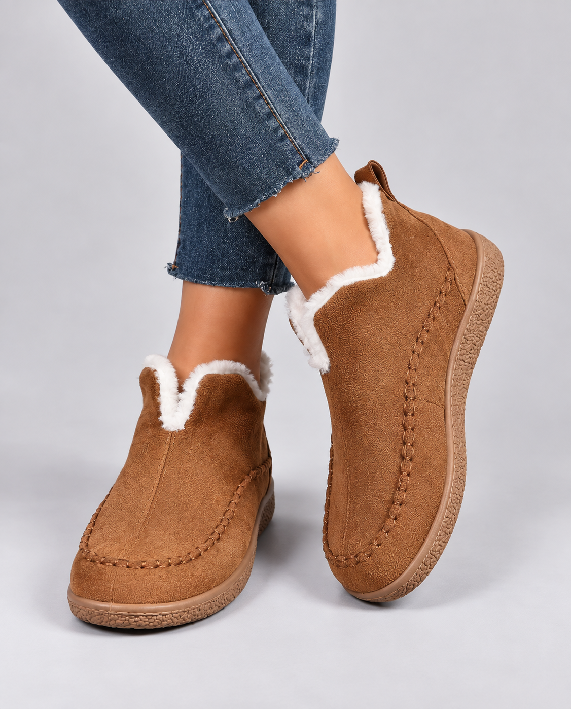 Sophie | Cosy Lined Slip-On Shoes