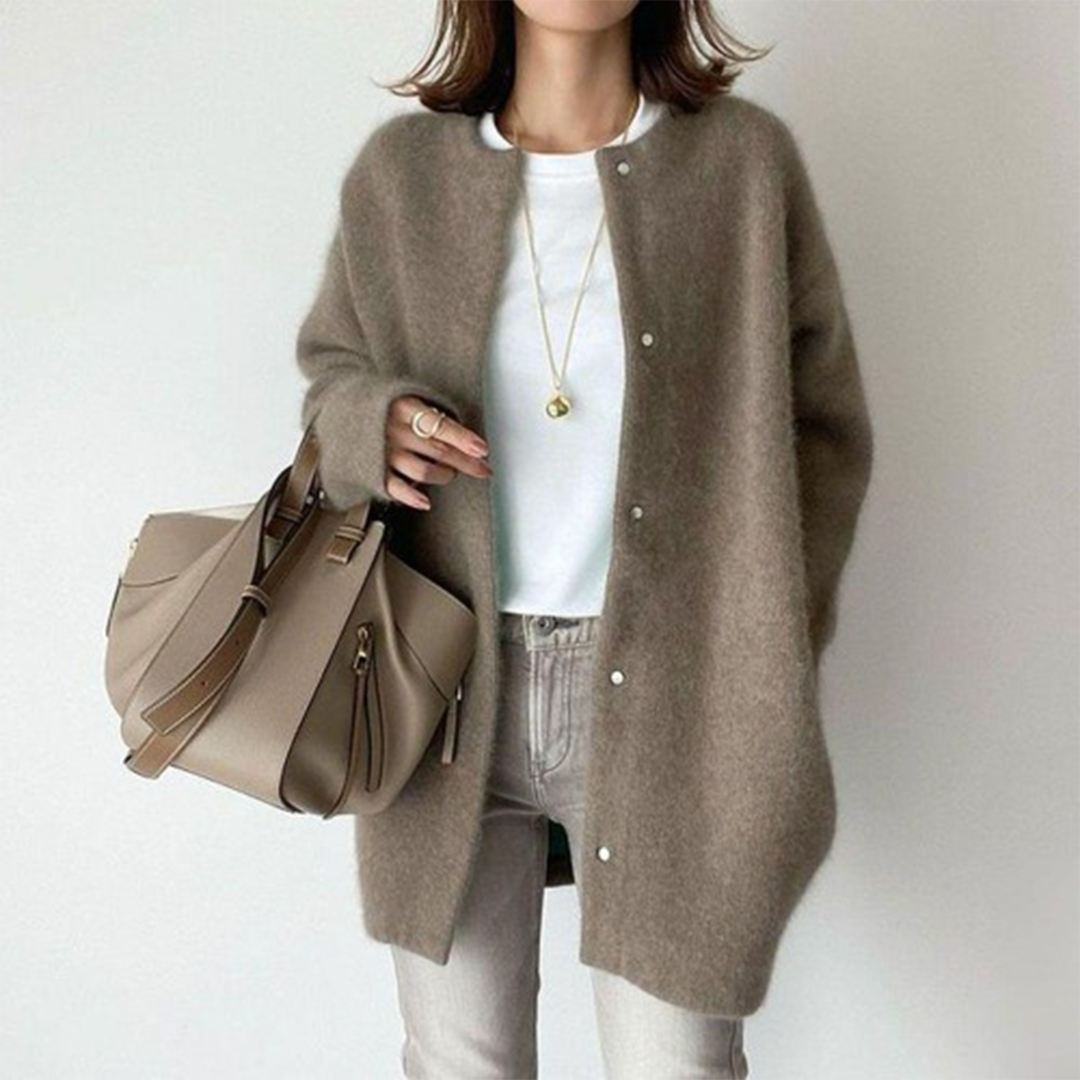 Liliane | Soft Cashmere Cardigan
