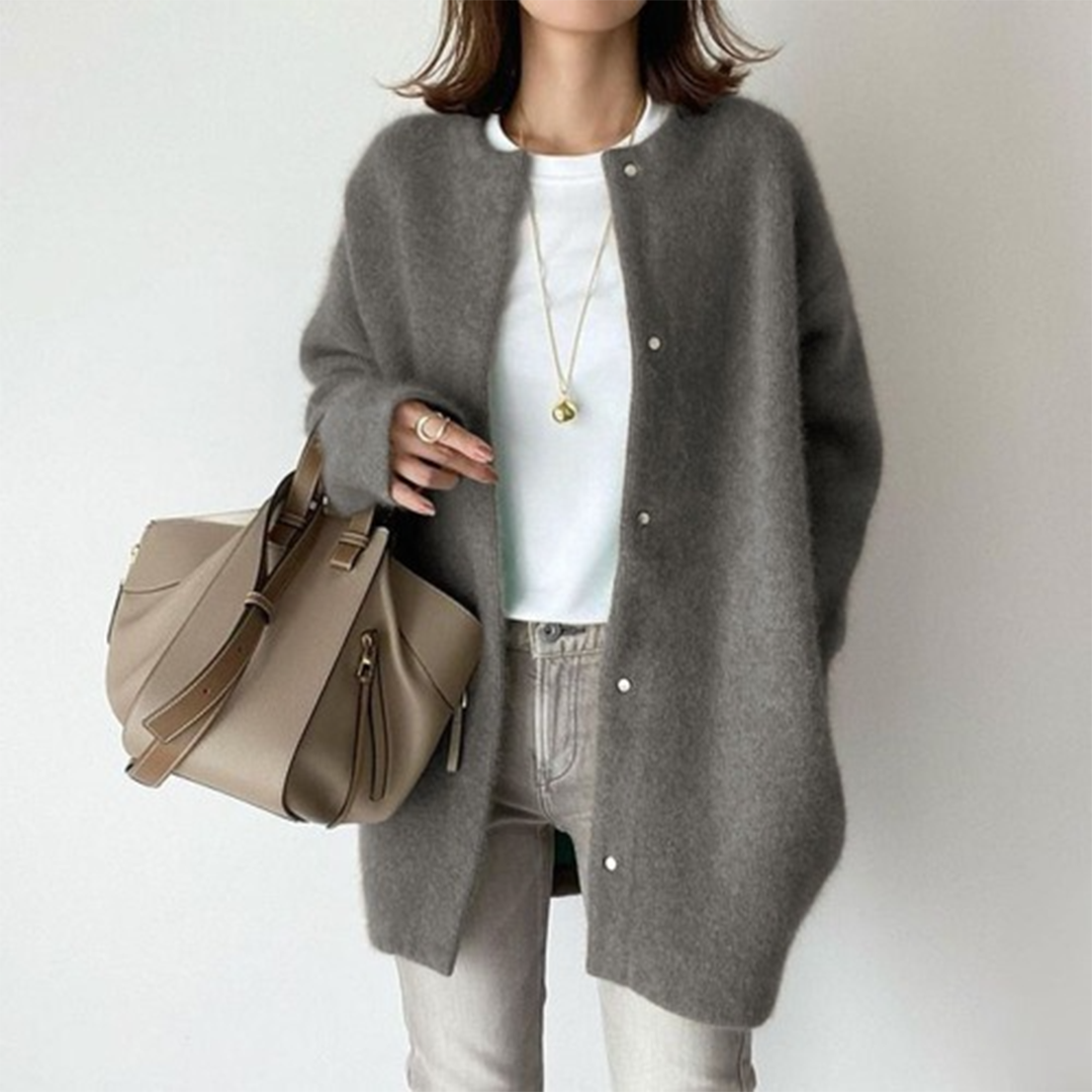 Liliane | Soft Cashmere Cardigan