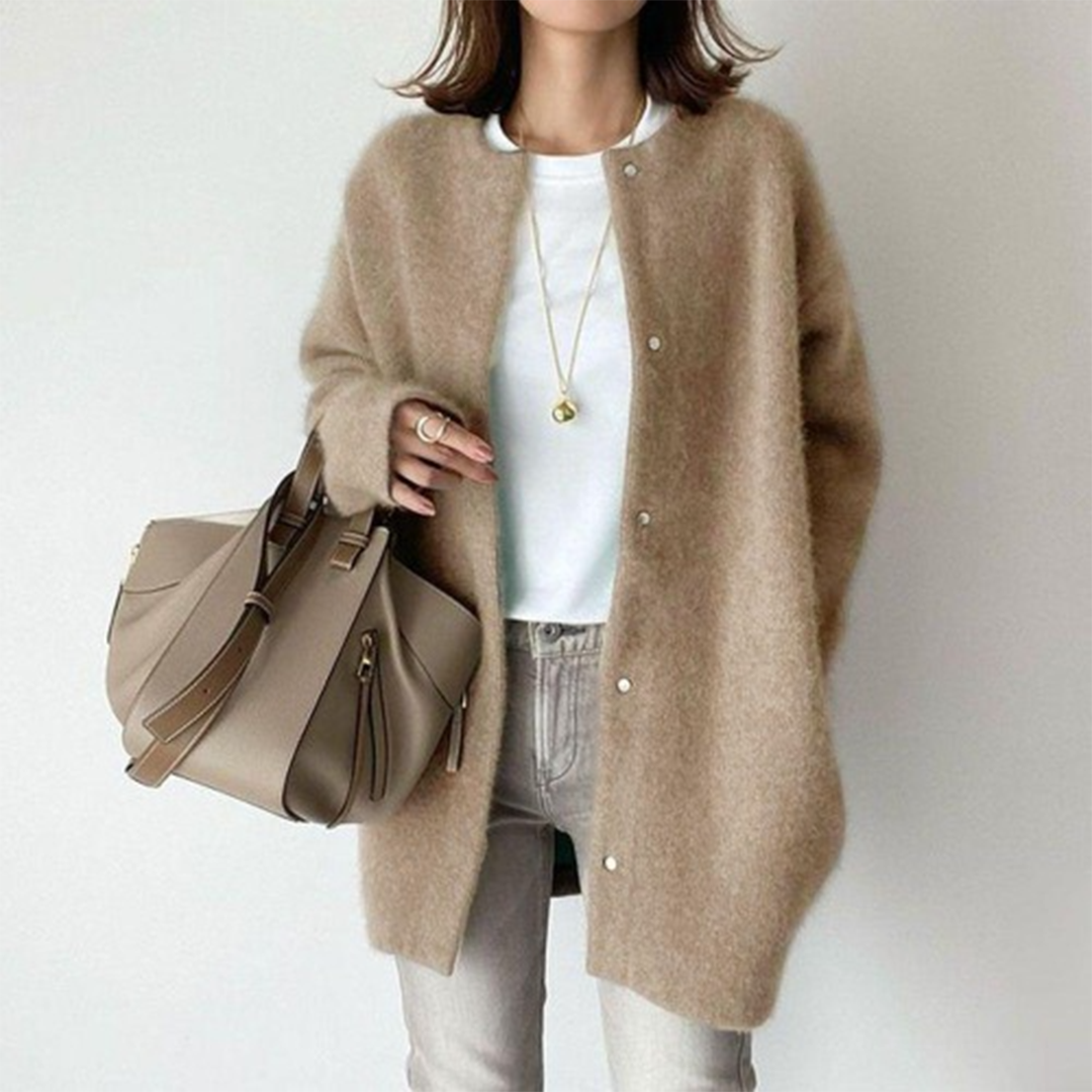 Liliane | Soft Cashmere Cardigan