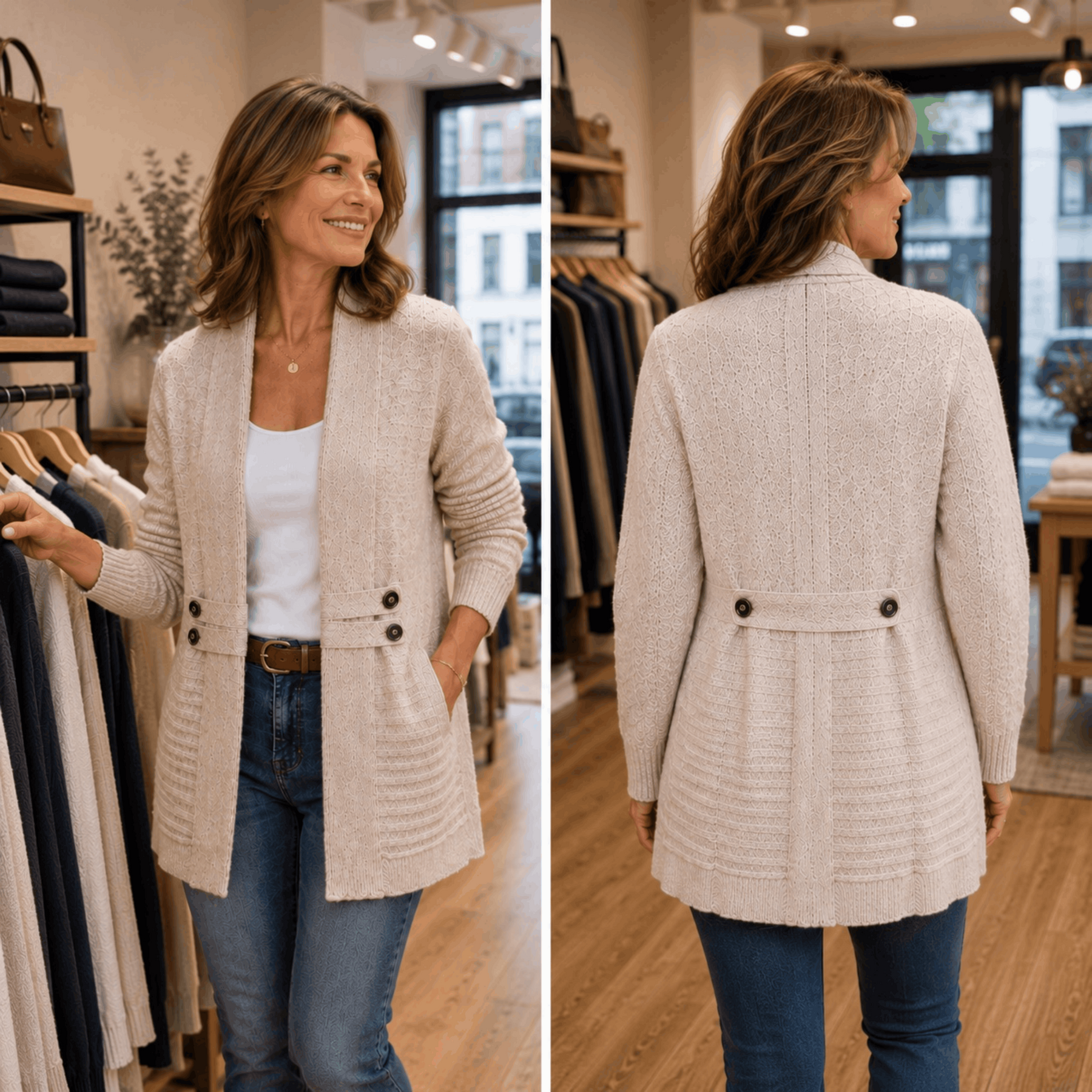 Hope | Cosy Knitted Autumn Cardigan