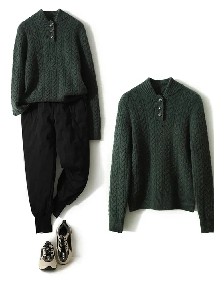 Arden | Button-Up Sweater