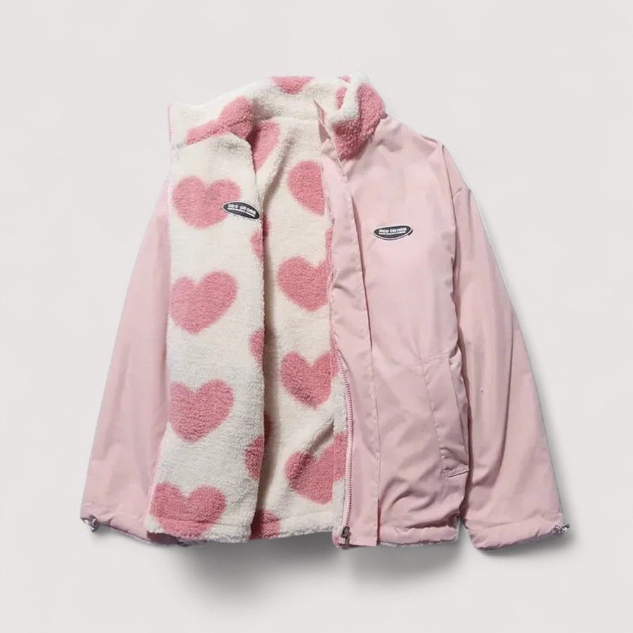 Colette | Reversible Heart Jacket