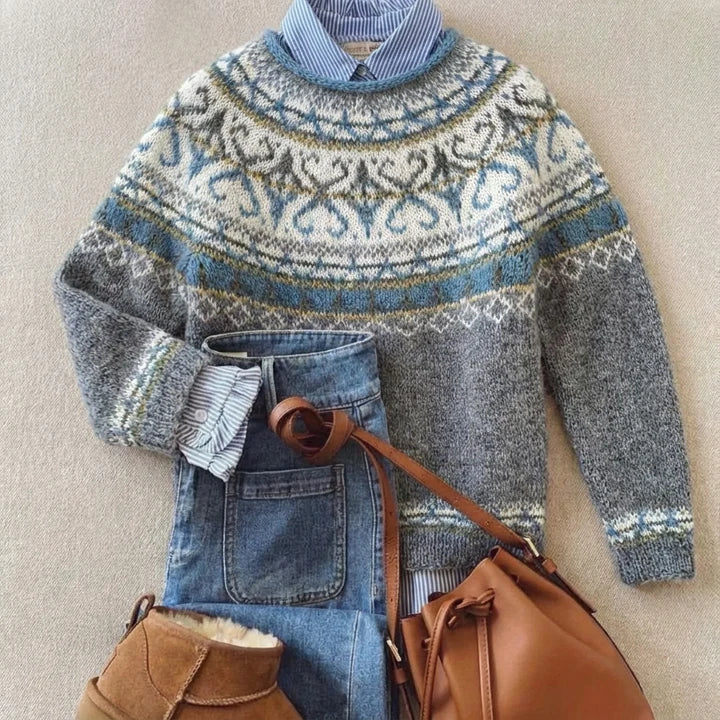 Noëlle | Nordic Jacquard Sweater