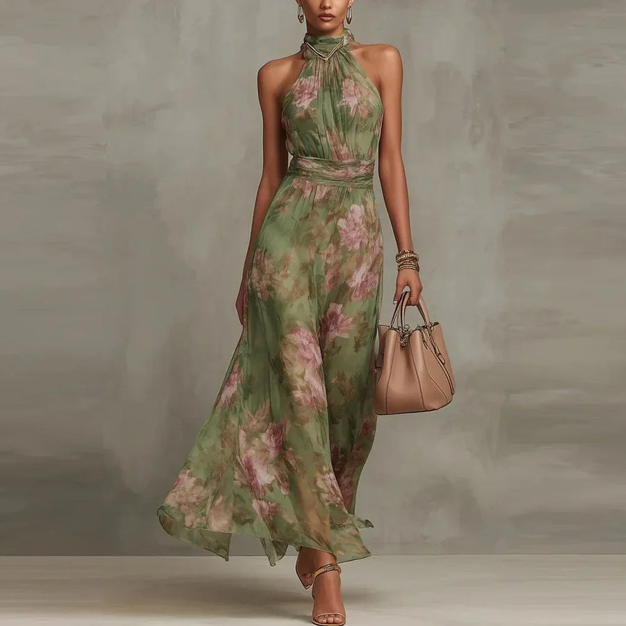 Heather™ | Floral Maxi Dress