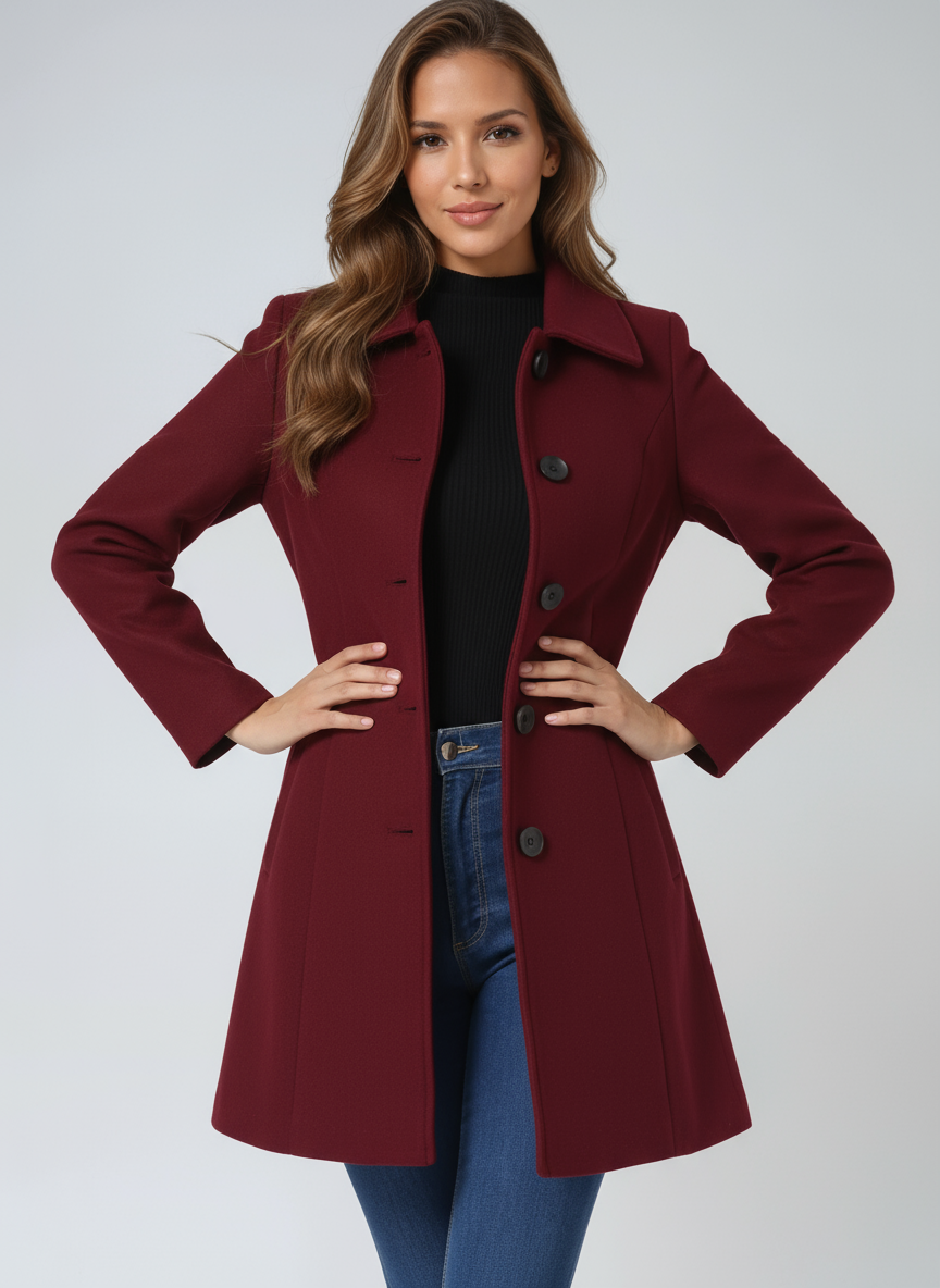 Juliette | Single-Breasted Trench Coat