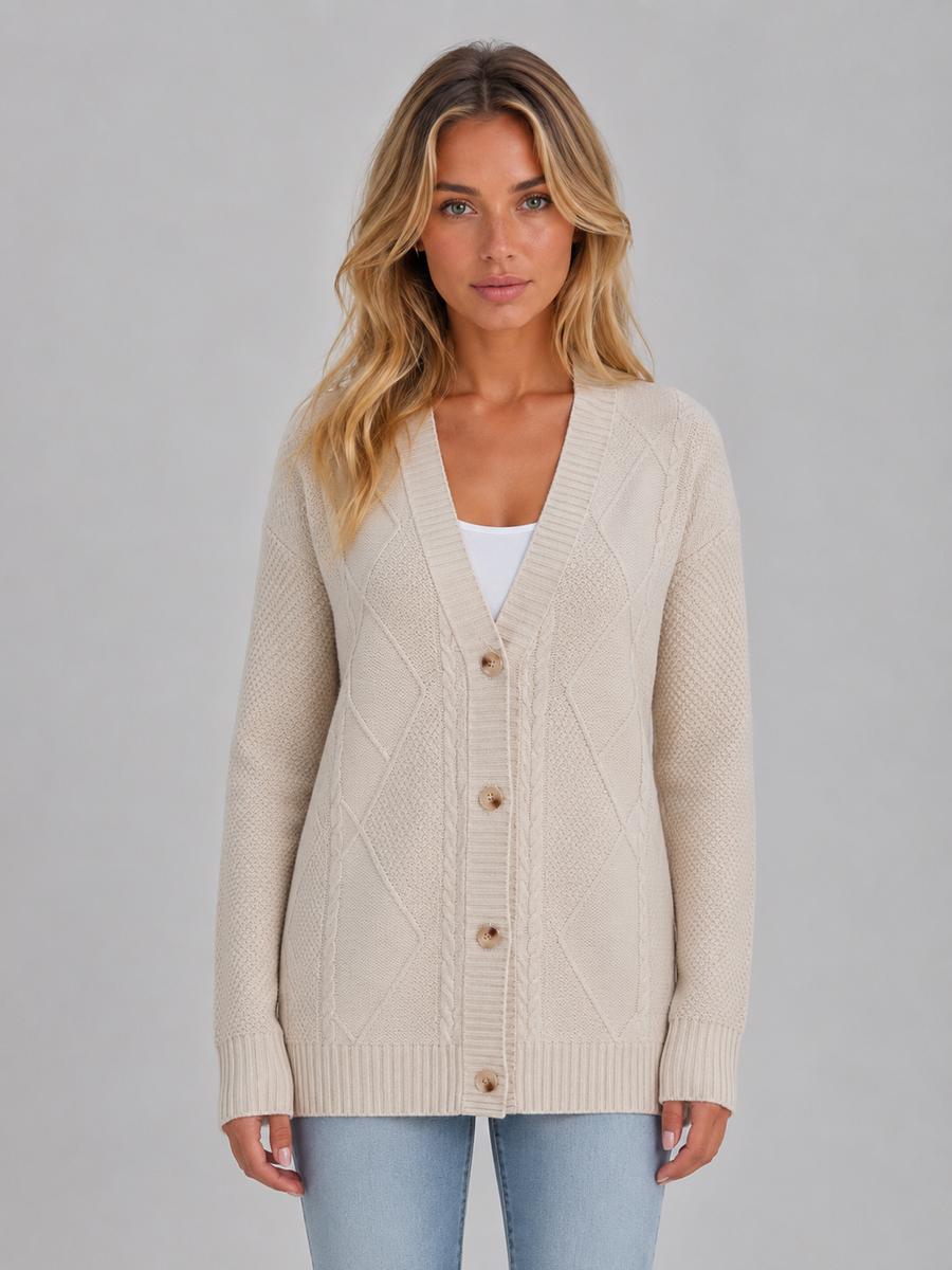 Sienna | Knit Button Cardigan