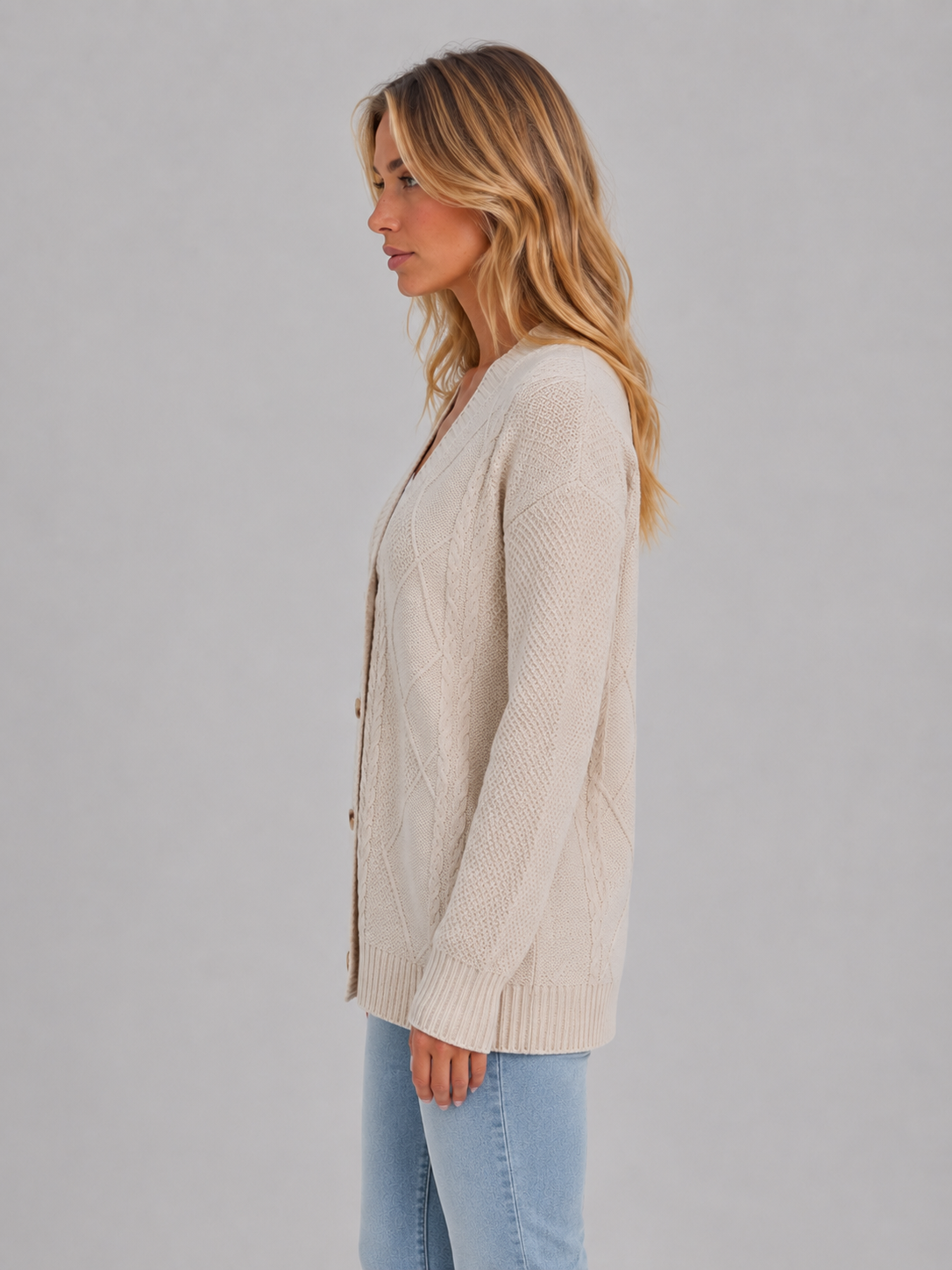 Sienna | Knit Button Cardigan