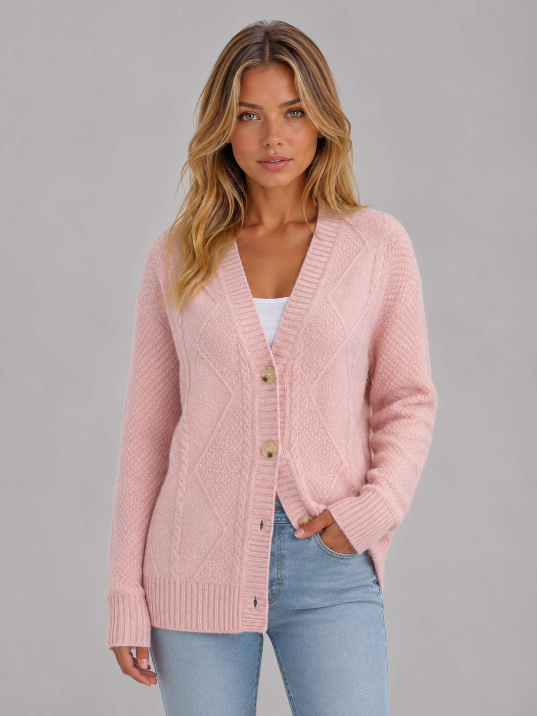 Sienna | Knit Button Cardigan