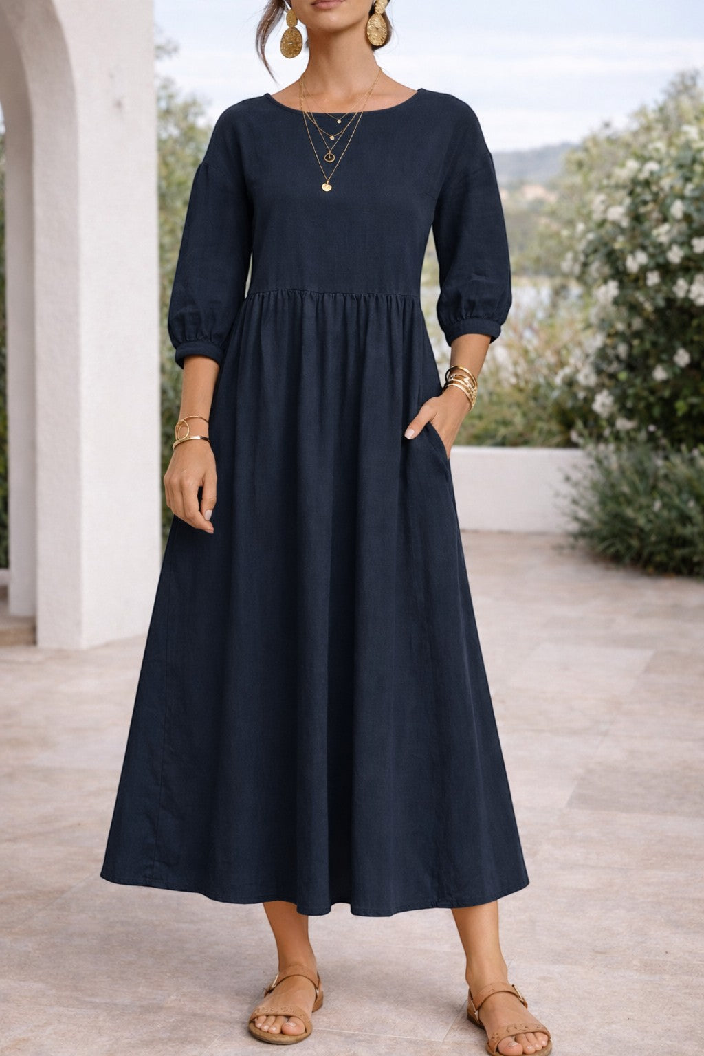 Beatrice | Relaxed Maxi Dress