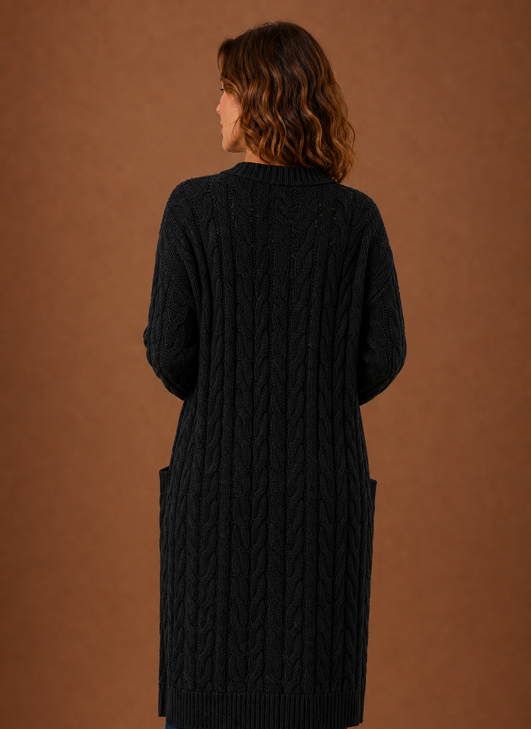 Areleon | Cable Knit Cardigan