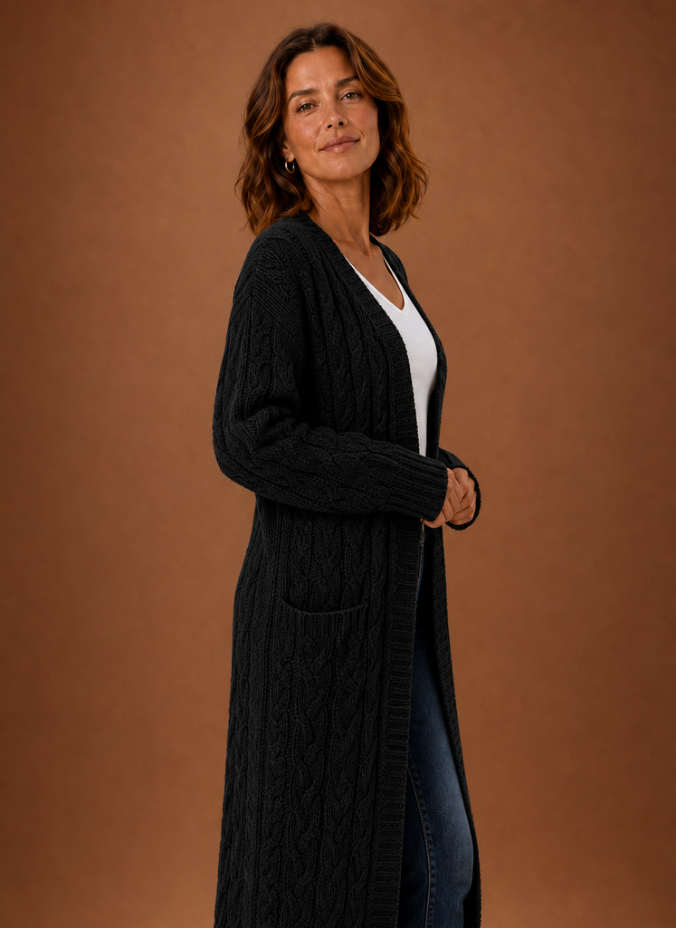 Areleon | Cable Knit Cardigan
