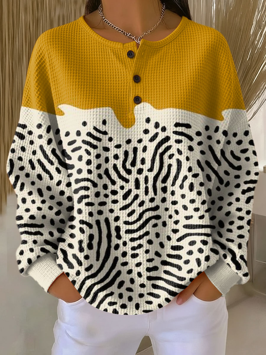 Adeline | Warm Waffle Knit Sweater