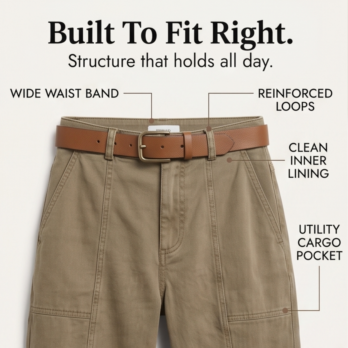 Marsona | Tailored Utility Pants for Work and Weekend