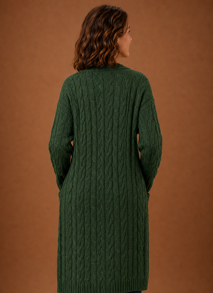 Areleon | Cable Knit Cardigan