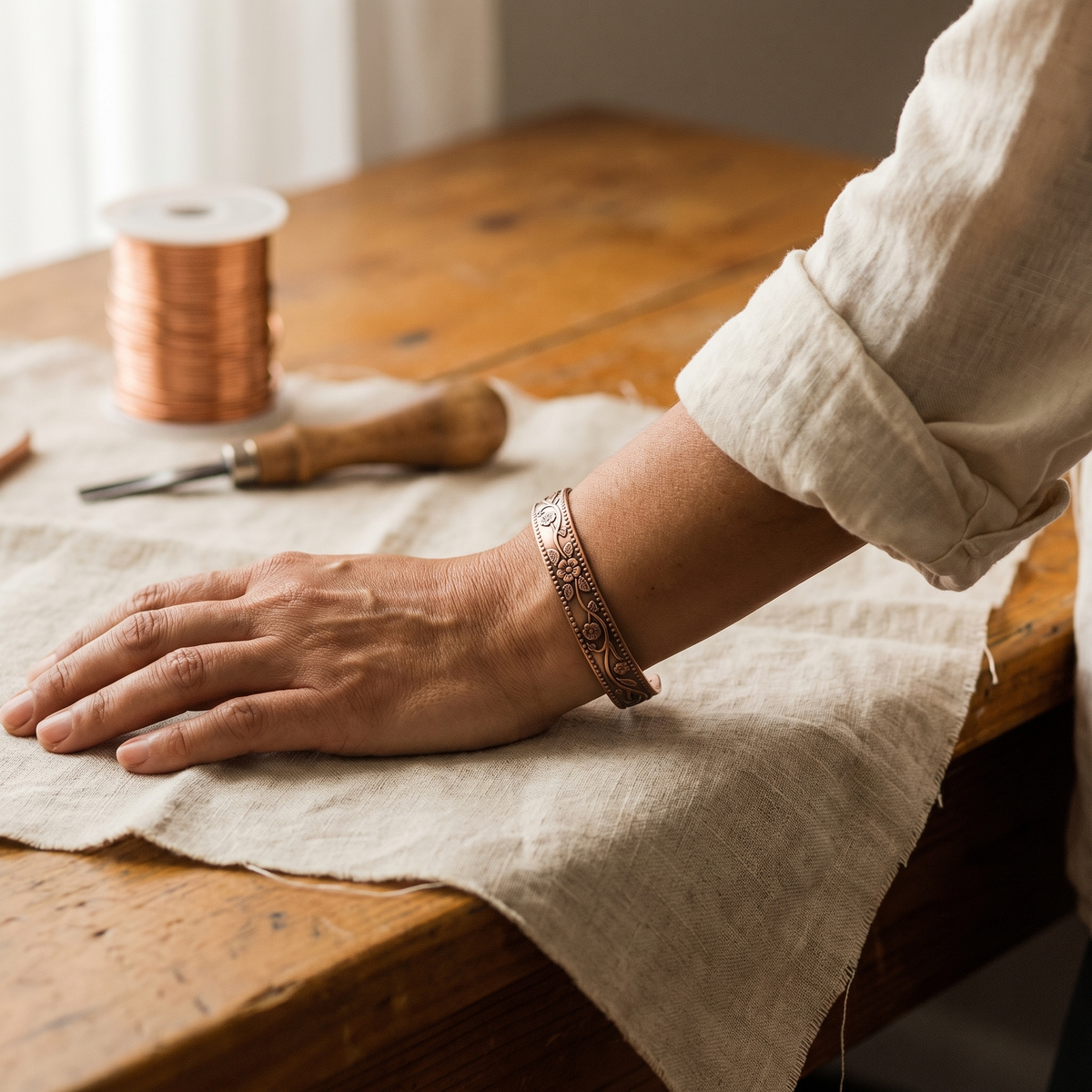 Cora | Copper Bracelet Collection