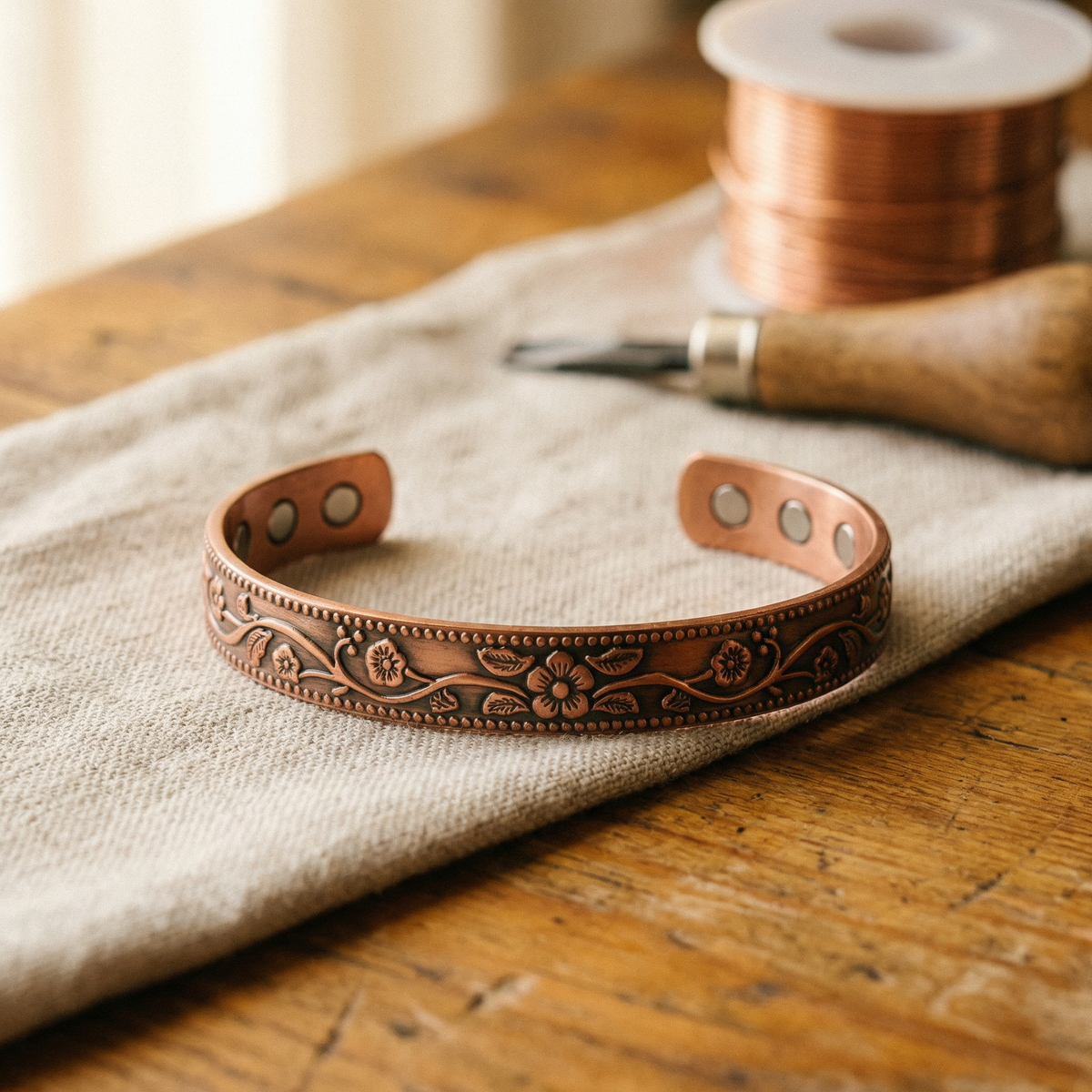 Cora | Copper Bracelet Collection